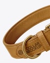 Leather Dog Collar Mockup