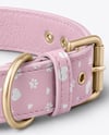 Leather Dog Collar Mockup