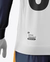 Long Sleeve Full Zipper Tracksuit Mockup - Back View