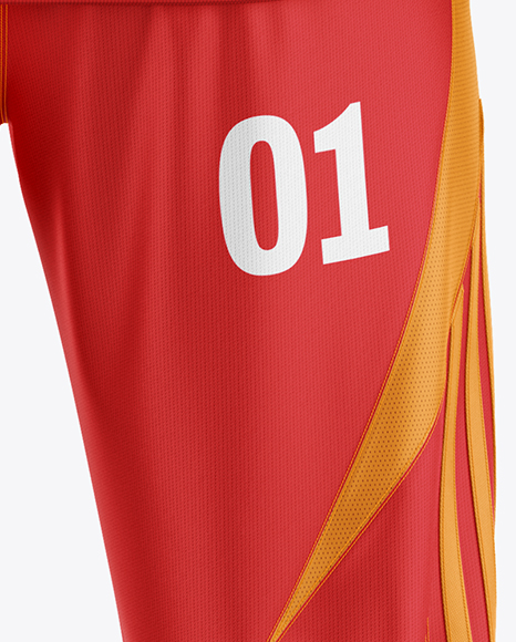 Long Sleeve Full Zipper Tracksuit Mockup - Back View
