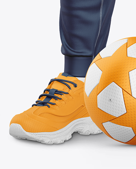 Long Sleeve Full Zipper Tracksuit Mockup - Half Side View