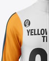 Long Sleeve Full Zipper Tracksuit Mockup - Front View