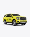 Luxury SUV Mockup - Half Side View