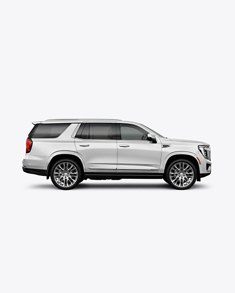Luxury SUV Mockup - Side View