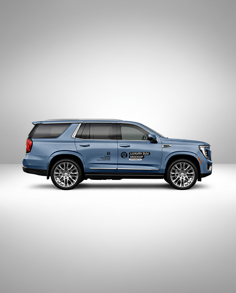 Luxury SUV Mockup - Side View