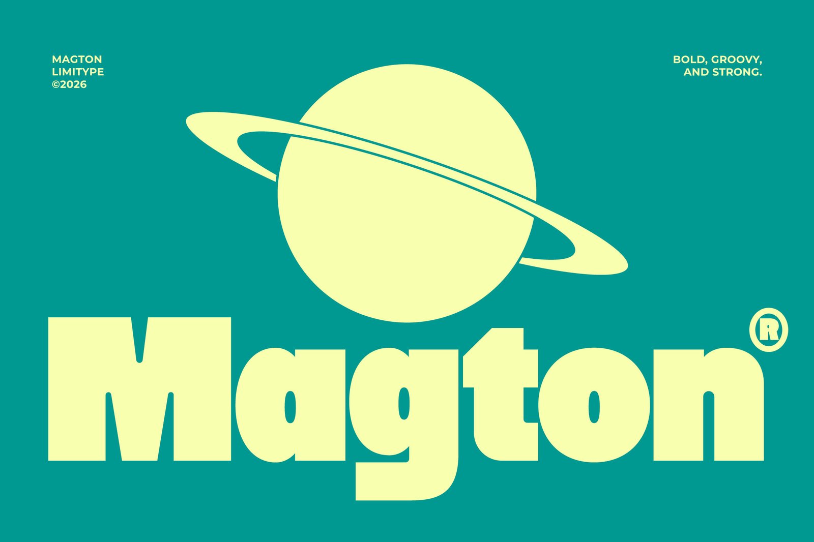 Magton - Bold Display Font