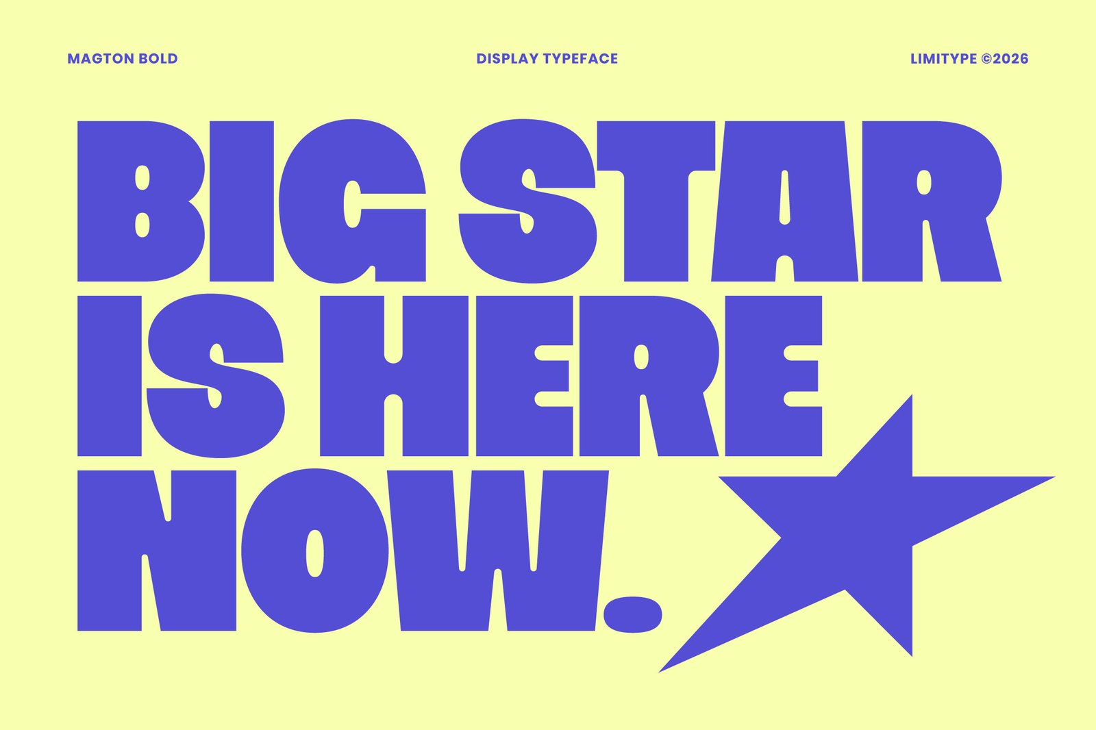 Magton - Bold Display Font