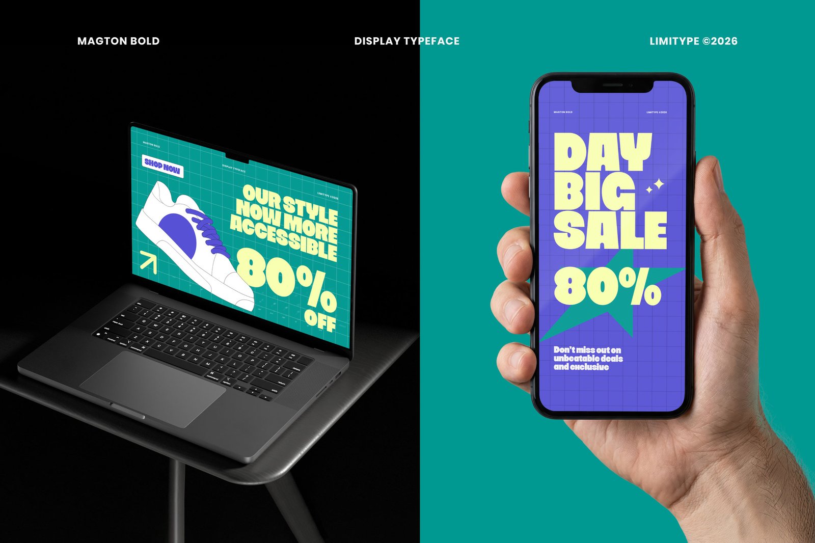 Magton - Bold Display Font