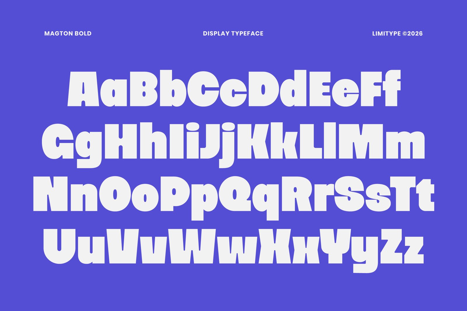 Magton - Bold Display Font