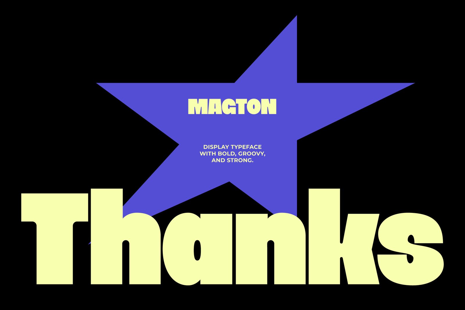 Magton - Bold Display Font