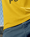 Man in an Oversized T-Shirt Mockup