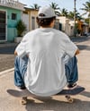 Man in an Oversized T-Shirt Mockup