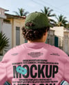 Man in an Oversized T-Shirt Mockup