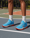 Man Wearing Basketball Shorts Mockup