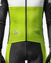 Man Wearing Cycling Jersey and Bib Shorts Mockup