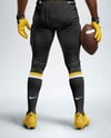 Man Wearing Full American Football Kit Mockup