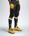 Man Wearing Full American Football Kit Mockup