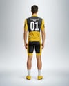 Man Wearing Full Cycling Kit Mockup
