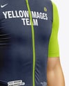 Man Wearing Full Cycling Kit Mockup