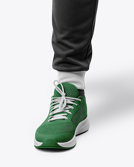 Man Wearing Full Handball Goalkeeper Kit Mockup