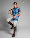 Man Wearing Full Polo Kit Mockup