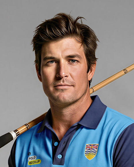 Man Wearing Full Polo Kit Mockup