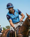 Man Wearing Full Polo Kit on Horse Mockup