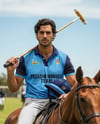 Man Wearing Full Polo Kit on Horse Mockup