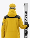 Man Wearing Full Ski Kit Mockup
