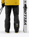 Man Wearing Full Ski Kit Mockup