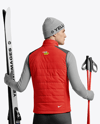 Man Wearing Full Ski Kit Mockup