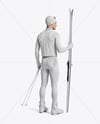 Man Wearing Full Ski Kit Mockup