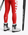 Man Wearing Full Ski Kit Mockup