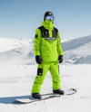 Man Wearing Full Snowboard Kit Mockup