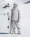 Man Wearing Full Snowboard Kit Mockup