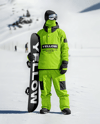 Man Wearing Full Snowboard Kit Mockup