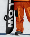 Man Wearing Full Snowboard Kit Mockup