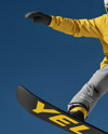 Man Wearing Full Snowboard Kit Mockup