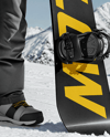 Man Wearing Full Snowboard Kit Mockup