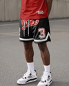 Man Wearing Mesh Shorts Mockup