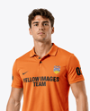 Man Wearing Padel Tennis Uniform Mockup