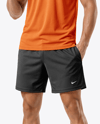Man Wearing Padel Tennis Uniform Mockup