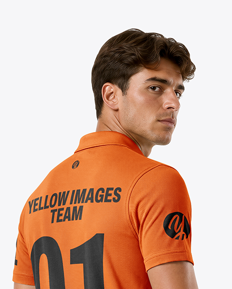 Man Wearing Padel Tennis Uniform Mockup