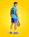 Man Wearing Padel Tennis Uniform Mockup