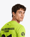 Man Wearing Padel Tennis Uniform Mockup
