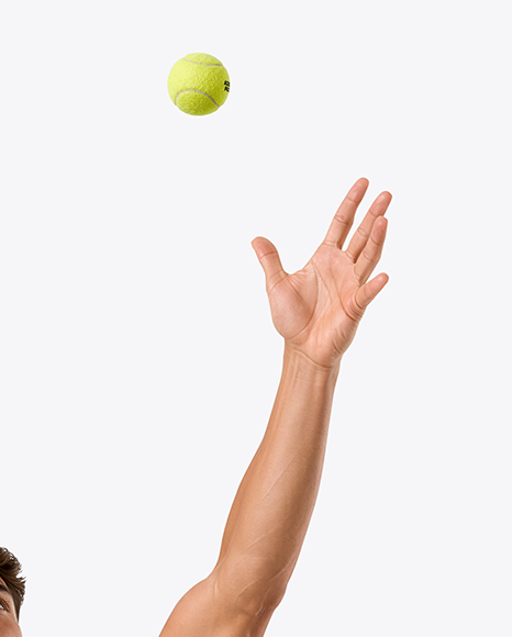 Man Wearing Padel Tennis Uniform Mockup