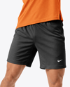Man Wearing Padel Tennis Uniform Mockup