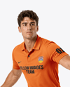 Man Wearing Padel Tennis Uniform Mockup