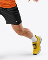 Man Wearing Padel Tennis Uniform Mockup