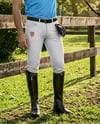 Man Wearing Polo Kit with Horse Mockup